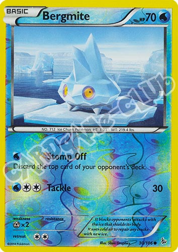 030 / 106 Bergmite comune foil reverse (EN) -NEAR MINT-