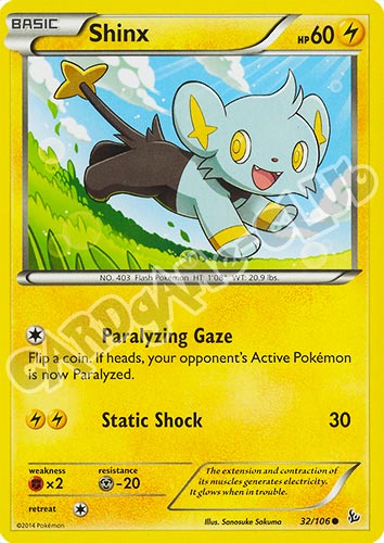 032 / 106 Shinx comune (EN) -NEAR MINT-