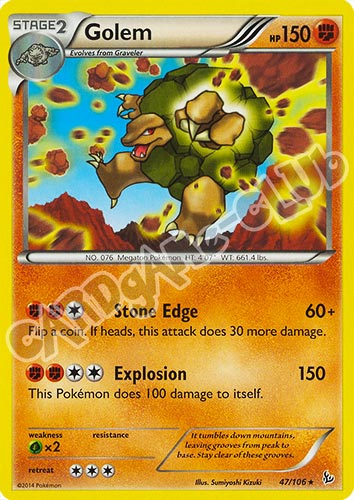047 / 106 Golem rara (EN) -NEAR MINT-