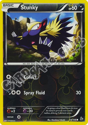 054 / 106 Stunky comune foil reverse (EN) -NEAR MINT-