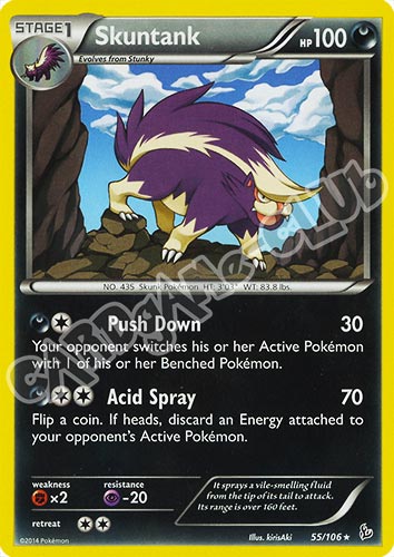 055 / 106 Skuntank rara (EN) -NEAR MINT-