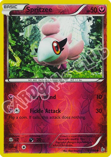 067 / 106 Spritzee comune foil reverse (EN) -NEAR MINT-