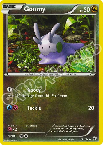072 / 106 Goomy comune (EN) -NEAR MINT-