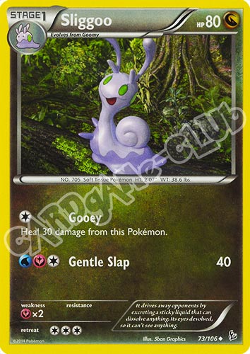 073 / 106 Sliggoo non comune (EN) -NEAR MINT-