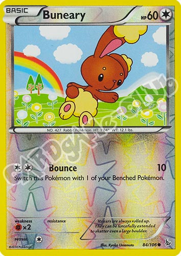 084 / 106 Buneary comune foil reverse (EN) -NEAR MINT-