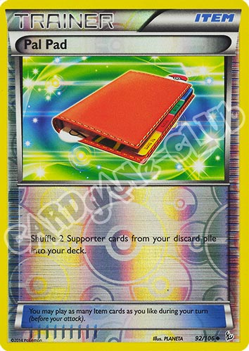 092 / 106 Pal Pad non comune foil reverse (EN) -NEAR MINT-