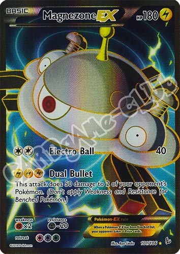 101 / 106 Magnezone EX rara segreta foil (EN) -NEAR MINT-