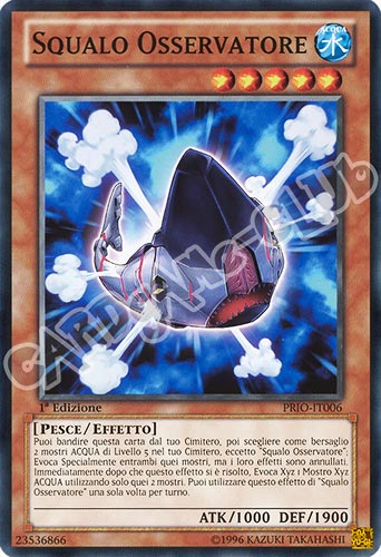 PRIO-IT006 Squalo Osservatore comune 1a edizione (IT) -NEAR MINT-