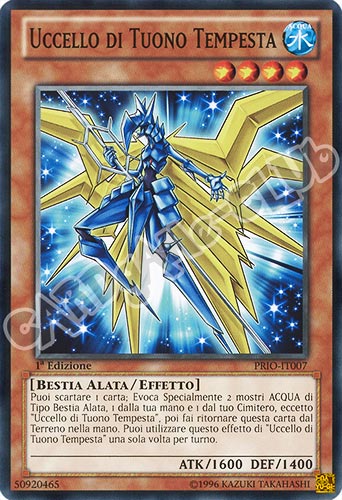 PRIO-IT007 Uccello di Tuono Tempesta comune 1a edizione (IT) -NEAR MINT-