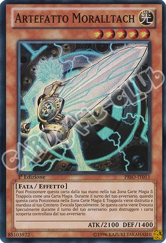 PRIO-IT011 Artefatto Moralltach super rara 1a edizione (IT) -NEAR MINT-