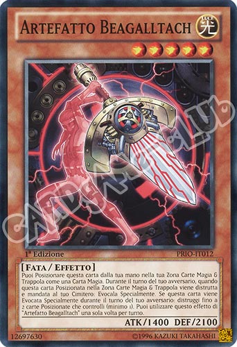 PRIO-IT012 Artefatto Beagalltach comune 1a edizione (IT) -NEAR MINT-