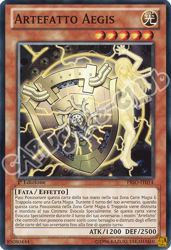 PRIO-IT014 Artefatto Aegis comune 1a edizione (IT) -NEAR MINT-