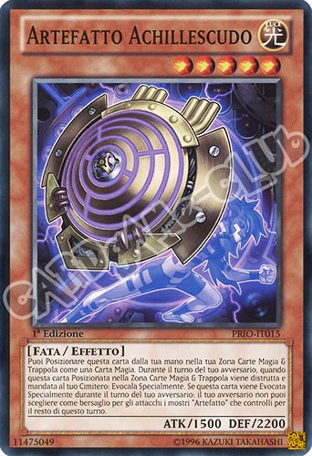 PRIO-IT015 Artefatto Achillescudo comune 1a edizione (IT) -NEAR MINT-