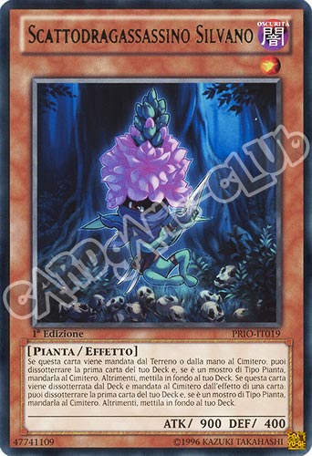 PRIO-IT019 Scattodragassassino Silvano rara 1a edizione (IT)  -GOOD-