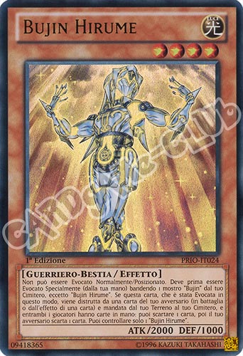 PRIO-IT024 Bujin Hirume ultra rara 1a edizione (IT) -NEAR MINT-