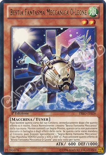 PRIO-IT026 Bestia Fantasma Meccanica O-Leone rara 1a edizione (IT) -NEAR MINT-