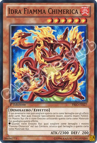 PRIO-IT027 Idra Fiamma Chimerica comune 1a edizione (IT) -NEAR MINT-