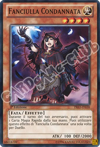 PRIO-IT038 Fanciulla Condannata comune 1a edizione (IT) -NEAR MINT-