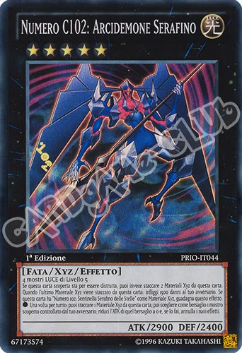 PRIO-IT044 Numero C102: Arcidemone Serafino super rara 1a edizione (IT) -NEAR MINT-