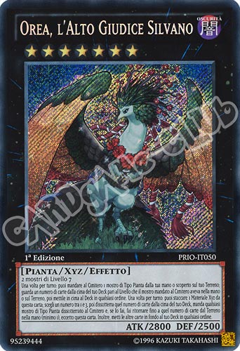 PRIO-IT050 Orea, l'Alto Giudice Silvano rara segreta 1a edizione (IT) -NEAR MINT-