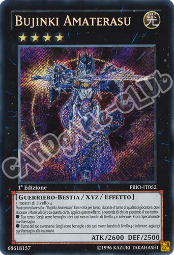 PRIO-IT052 Bujinki Amaterasu rara segreta 1a edizione (IT) -NEAR MINT-