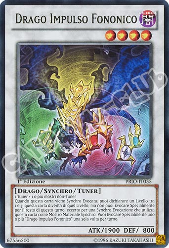 PRIO-IT055 Drago Impulso Fononico rara 1a edizione (IT) -NEAR MINT-