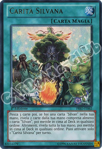PRIO-IT062 Carita' Silvana ultra rara 1a edizione (IT) -NEAR MINT-