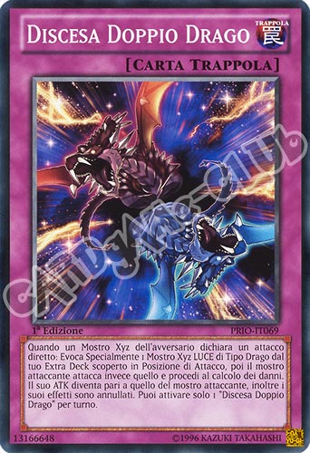PRIO-IT069 Discesa Doppio Drago comune 1a edizione (IT) -NEAR MINT-