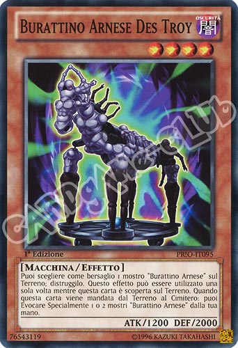 PRIO-IT095 Burattino Arnese Des Troy comune 1a edizione (IT) -NEAR MINT-