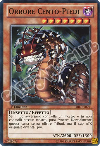 PRIO-IT099 Orrore Cento-Piedi comune 1a edizione (IT) -NEAR MINT-