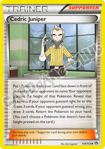 110 / 113 Cedric Juniper non comune normale (EN) -NEAR MINT-