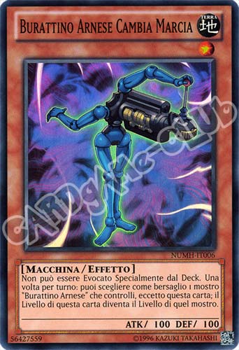 NUMH-IT006 Burattino Arnese Cambia Marcia super rara unlimited (IT) -NEAR MINT-
