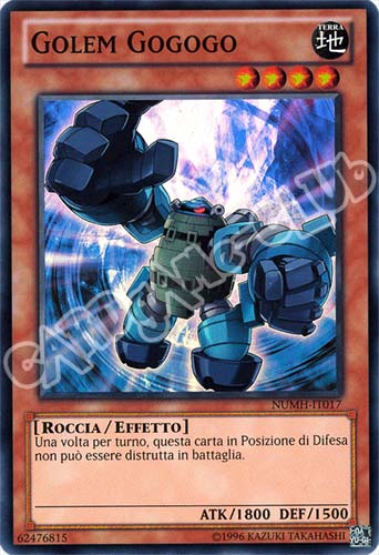 NUMH-IT017 Golem Gogogo super rara unlimited (IT) -NEAR MINT-