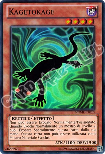 NUMH-IT018 Kagetokage super rara unlimited (IT) -NEAR MINT-