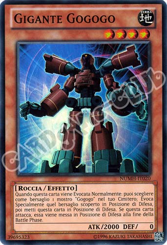 NUMH-IT020 Gigante Gogogo super rara unlimited (IT)  -GOOD-