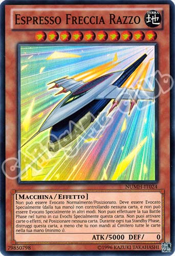 NUMH-IT024 Espresso Freccia Razzo super rara unlimited (IT)  -GOOD-