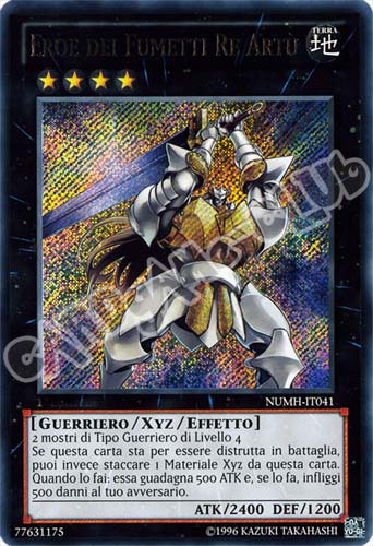 NUMH-IT041 Eroe dei Fumetti Re Artu' rara segreta unlimited (IT) -NEAR MINT-