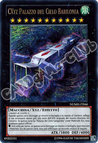 NUMH-IT046 CXyz Palazzo del Cielo Babilonia rara segreta unlimited (IT) -NEAR MINT-
