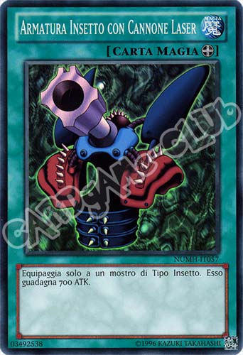 NUMH-IT057 Armatura Insetto con Cannone Laser super rara unlimited (IT) -NEAR MINT-