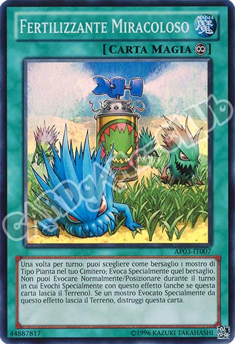 AP03-IT007 Fertilizzante Miracoloso super rara (IT) -NEAR MINT-