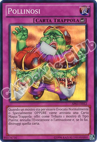 AP03-IT012 Pollinosi super rara (IT) -NEAR MINT-