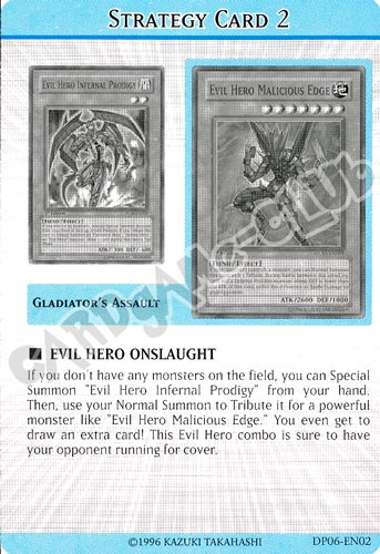 DP06-EN02 Evil Hero Onslaught comune (EN) -NEAR MINT-