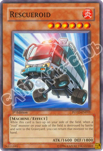 POTD-EN011 Rescueroid comune 1st edition (EN) -NEAR MINT-