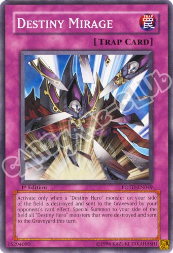 POTD-EN049 Destiny Mirage comune 1st edition (EN) -NEAR MINT-