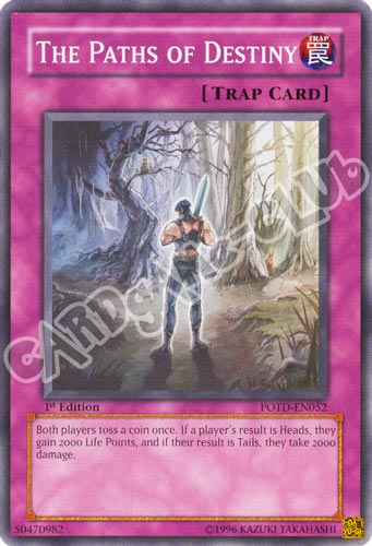 POTD-EN052 The Paths of Destiny comune 1st edition (EN) -NEAR MINT-