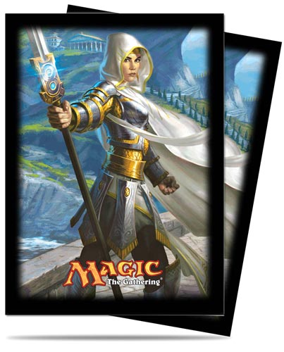 Magic Proteggi carte standard pacchetto da 80 bustine Theros V1 (verticale)