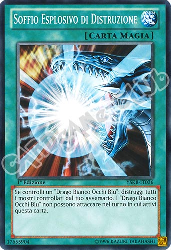 YSKR-IT036 Soffio Esplosivo di Distruzione comune 1a Edizione (IT) -NEAR MINT-