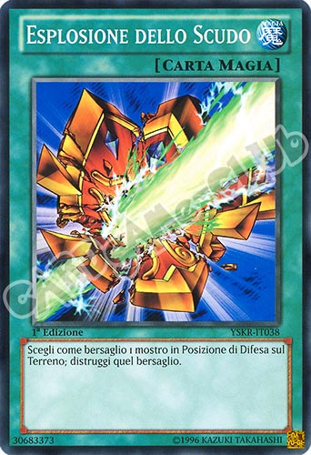 YSKR-IT038 Esplosione dello Scudo comune 1a Edizione (IT) -NEAR MINT-