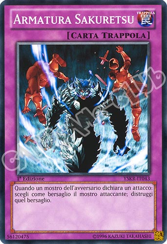 YSKR-IT043 Armatura Sakuretsu comune 1a Edizione (IT) -NEAR MINT-