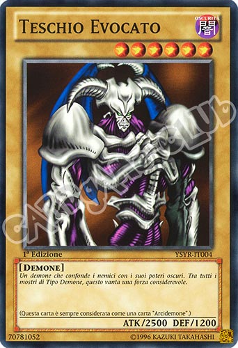 YSYR-IT004 Teschio Evocato comune 1a Edizione (IT) -NEAR MINT-